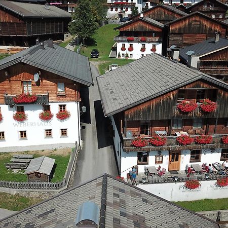 Weberstube Weberhaus Zollhaus Zollstoeckl Apartment Obertilliach Luaran gambar
